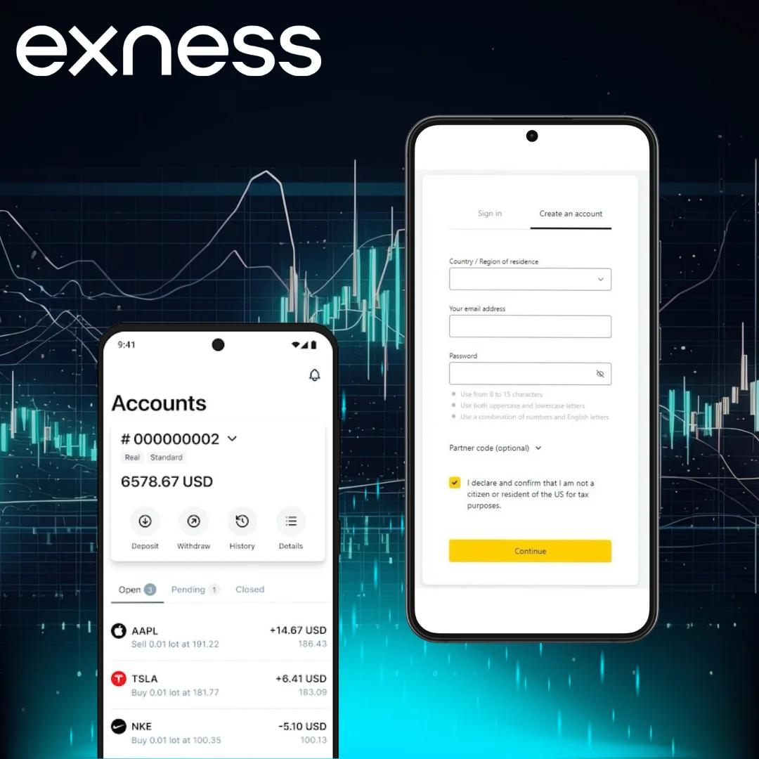 sign up Procedures Exness